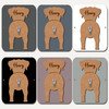 Dogo Argentino Dog Lead Holder Leash Hanger Hook Any Colour Personalised Gift