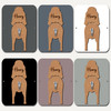 Bloodhound Dog Lead Holder Leash Hanger Hook Any Colour Personalised Gift