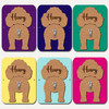 Toy Poodle Dog Lead Holder Leash Hanger Hook Any Colour Personalised Gift