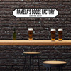 Booze Factory Bar Pub Name Any Colour Any Text 3D Train Style Street Home Sign