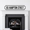 Your Address Street Name Any Colour Any Text 3D Train Style Street Home Sign