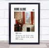 Home Alone Polaroid Movie Vintage Film Wall Art Poster Print