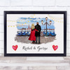 Venice Italy Romantic Gift For Him or Her Personalised Couple Print