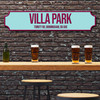 Aston Villa Villa Park Red & Baby Blue Stadium Any Text Football Club 3D Train Street Sign