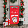 Stop Here Santa Photo Personalised Decoration Christmas Indoor Outdoor Sign
