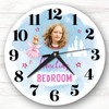 Girls Princess Fairy Photo Custom Gift Personalised Clock