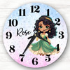 Disney Princess Aladdin Jasmine Personalised Gift Personalised Clock