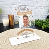 Teacher Thank You Job Gold Photo Gift Employee Or Colleague Personalised Plaque