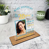 20 Years Service 20th Anniversary Star Photo Details Gift Employee Custom Plaque