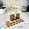 5 Years Service 5th Anniversary Part Of The Team Photo Gift Employee Plaque