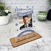 Accountant Thank You Job Blue Photo Gift Employee Personalised Gift Plaque