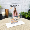 13th Birthday Gift Yellow Floral Trainer Photo Personalised Gift Acrylic Plaque 13th Birthday Gift Yellow Floral Trainer Photo Personalised Gift Acrylic Plaque