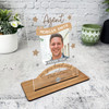 Agent Thank You Job Gold Photo Gift Employee Employer Personalised Gift Plaque