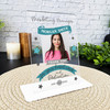 Marketing Manager Thank You Job Blue Photo Gift Employee Personalised Plaque