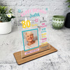 80 Birthday Gift For Female Info Star Photo Personalised Gift Acrylic Plaque