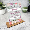 Thank You Gift Job Appreciation Mentor Photo Gift From Client Custom Plaque