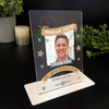 Hr Officer Thank You Job Gold Photo Gift Employee Personalised Gift Plaque