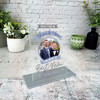 Thank You For Being My Best Man Gift Wedding Photo Personalised Acrylic Plaque