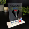 Floral Suit Thank You Best Man Gift Personalised Acrylic Plaque