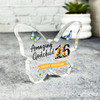 Godchild 16th Daffodil Happy Birthday Present Butterfly Plaque Keepsake Gift