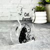 Custom Ornament Best Parent Flower Gift For Cat Lover Plaque Keepsake Gift