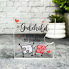 Custom Ornament Gift For Godchild Funny Character Puzzle Plaque Keepsake Gift Custom Ornament Gift For Godchild Funny Character Puzzle Plaque Keepsake Gift