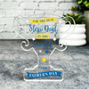 Best Step Dad In The World Father's Day Present Trophy Plaque Keepsake Gift