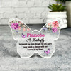 Fiancée Watercolour Floral Memorial Gift Butterfly Keepsake Plaque Ornament Fiancée Watercolour Floral Memorial Gift Butterfly Keepsake Plaque Ornament