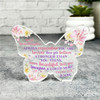 Gift For Great Granddaughter Braver Than You Believe Butterfly Keepsake Plaque