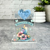 Mum Forever In Our Hearts Candle Memorial Gift Gravestone Keepsake Plaque