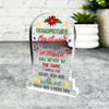 Grandmother Heaven Christmas Memorial Gift Gravestone Keepsake Plaque
