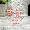 Gift For Granddaughter Christmas Precious & Few Heart Keepsake Plaque