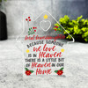 Heaven In Home Great Granddaughter Christmas Memorial Gift House Keepsake Plaque