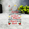 Bit Of Heaven In Our Home Grandad Christmas Memorial Gift House Keepsake Plaque