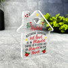 Bit Of Heaven In Our Home Friend Christmas Memorial Gift House Keepsake Plaque