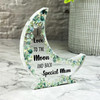 Love You To The Moon And Back Gift For Mum Moon Ornament Keepsake Plaque Present Love You To The Moon And Back Gift For Mum Moon Ornament Keepsake Plaque Present