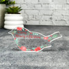 In Loving Memory At Remembrance Christmas Memorial Gift Robin Keepsake Plaque