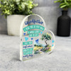 Grandfather Memorial I Miss You Tree Nature Outdoor Gift Heart Keepsake Plaque