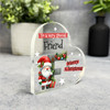 Gift For Christmas Special Friend Alphabet Letter F Side Heart Keepsake Plaque
