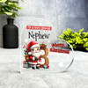 Gift For Special Nephew Christmas Alphabet Letter B Side Heart Keepsake Plaque
