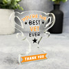 Gift For The Best Vet Ever Trophy Keepsake Plaque Ornament Present
