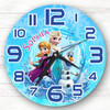 Elsa Anna Olaf Frozen Personalised Gift For Kid's Bedroom Clock Elsa Anna Olaf Frozen Personalised Gift For Kid's Bedroom Clock