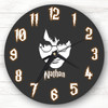 Harry Potter Black Personalised Gift For Kid's Bedroom Clock