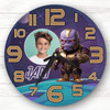 Superhero Thanos Photo Personalised Gift For Kid's Bedroom Clock