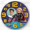 Superhero Thor Personalised Gift For Kid's Bedroom Clock