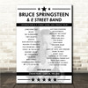 Bruce Springsteen - Concert Setlist Poster Print Canvas - Croke Park, Dublin, Ireland - May 19th 2024