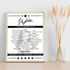 Kylie Minogue - Concert Setlist Poster Print Canvas - Edinburgh Castle, Edinburgh, Scotland - July 14th 2019