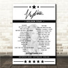Kylie Minogue - Concert Setlist Poster Print Canvas - Motorpoint Arena, Nottingham, England - September 20th 2018