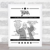 Teddy Swims - Concert Setlist Poster Print Canvas - Utilita Arena Birmingham, Birmingham, England - 4th March 2025