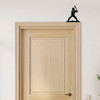 Door Topper Baseball Player Stance Various Colours Top Of Door Decorative Sign